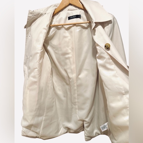 Lauren Ralph Lauren Balmacaan Hooded Raincoat - Picture 7 of 15